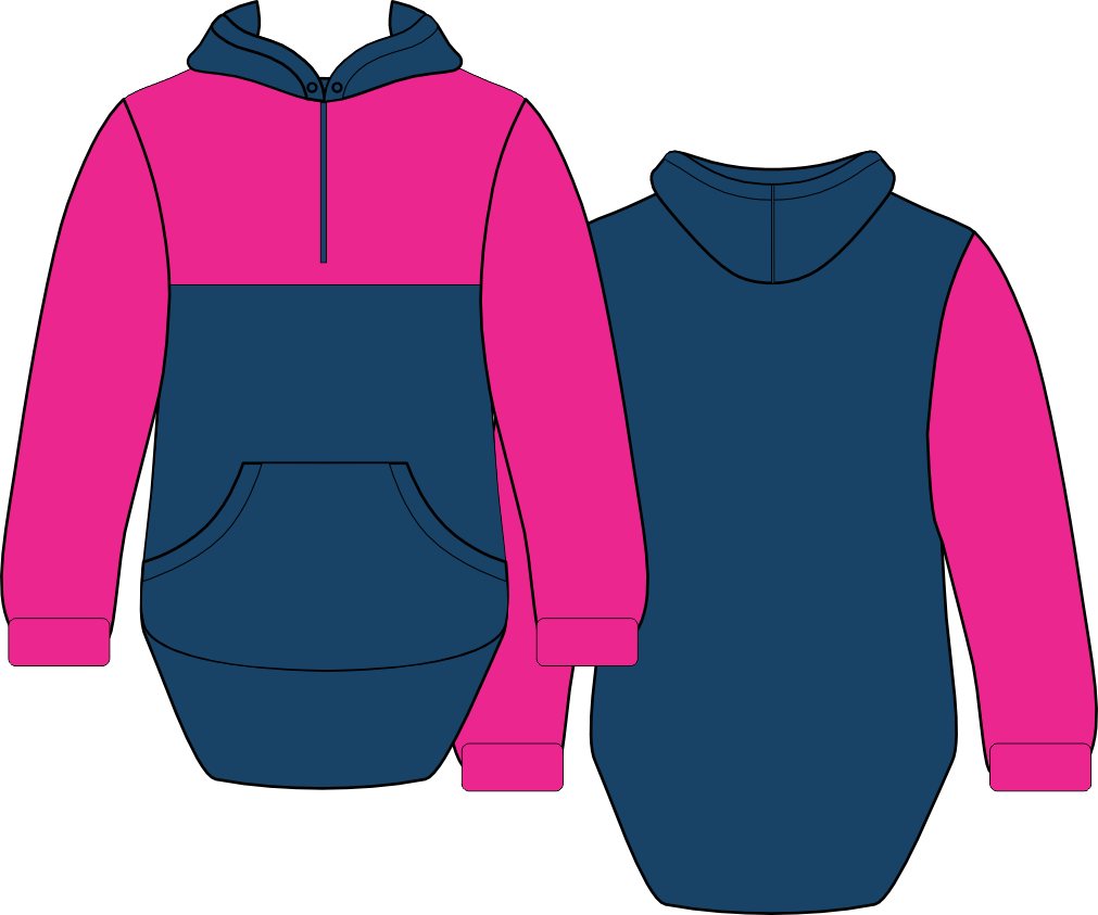 Navy blue pink hoodie shop