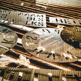 Numbers & Letters Wool Bale Stencil Set