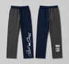 JS | Navy Charcoal Trackies - No cuff