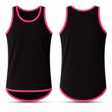 Black - Hot Pink Trim | Shearing Singlet