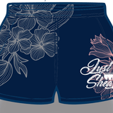 Dusty Desert Bloom | Footy Style Shorts