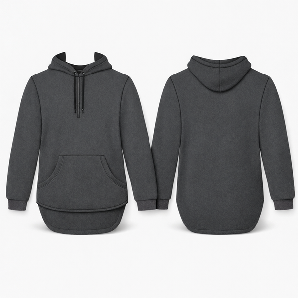 トップス soll. the label terry set charcoal The Caswell - Charcoal Gray Two-Pocket Scrub Top for Women