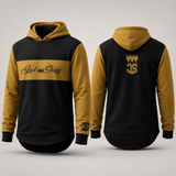 JS | Outback Bronze & Black | No Zip Long Tail Hoody