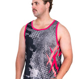 To The Point - Hot Pink | Just Shear Sports Performance Singlet