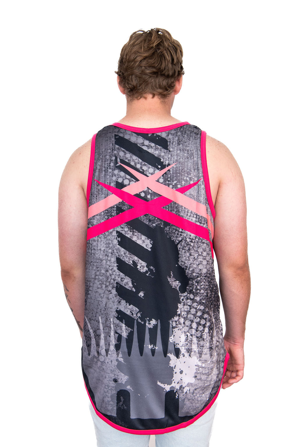 To The Point - Hot Pink | Just Shear Sports Performance Singlet
