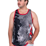 To The Point - Red | Just Shear Sports Performance Singlet