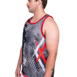 To The Point - Red | Just Shear Sports Performance Singlet