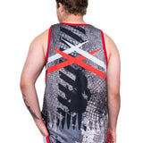 To The Point - Red | Just Shear Sports Performance Singlet