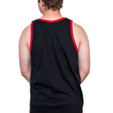 Black - Red Trim | Shearing Singlet