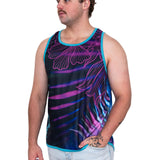 Purple Fern | Just Shear Sports Performance Singlet