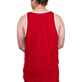 Red | White Trim - Shearing Singlet