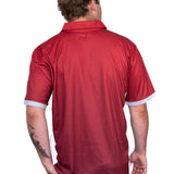 Maroon & Grey | Performance Polo Shirt