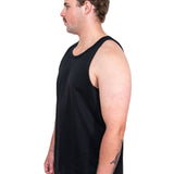 Black - Black Trim | Shearing Singlet