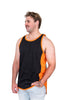 Orange & Black - Orange Trim | Shearing Singlet