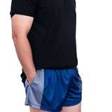 Navy & Grey | Footy Style Shorts