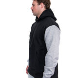 Grey & Black | No Zip Long Tail Hoody