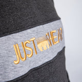 JS Hay Sandy & Grey - Embroidered Logo | Long Tail Sweater