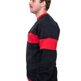 JS | Snake Valley Red & Black - Embroidered Logo | Long Tail Sweater