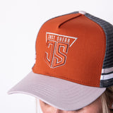 JS | Rust | Embroidered Trucker Cap