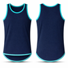 Navy - Teal Trim | Shearing Singlet