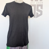 Black | Harvest Men's Long Back Lux Tee