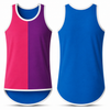 Pink. Purple & Royal Blue | Shearing Singlet