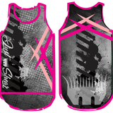 To The Point - Hot Pink | Just Shear Sports Performance Singlet