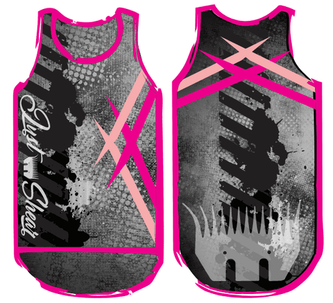 To The Point - Hot Pink | Just Shear Sports Performance Singlet