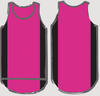 Racer Back Hot Pink & Black | Just Shear Sports Performance Singlet