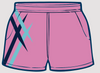 Flamingo Pink | Footy Style Shorts