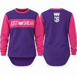 JS | Hot Pink & Purple "Griffith" | Sweater