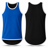 Royal Blue & Black Shearing Singlet
