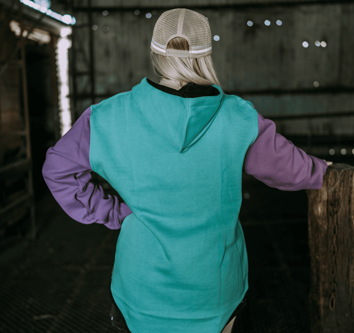 Long tail deals hoodie women s