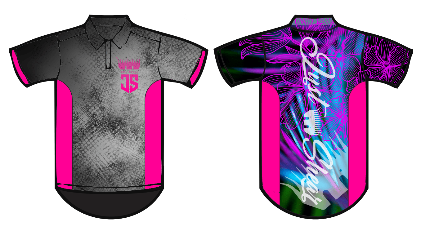 Raspberry Splice | Performance Polo Shirt – Just Shear