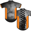 Orange Splice | Performance Polo Shirt