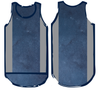 Stonewash Navy | Just Shear Sports Performance Singlet