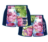 Watercolour Floral | Footy Style Shorts