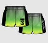 Neon Green & Grey Concrete JS | Footy Style Shorts