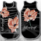 Anzac Day - Lest We Forget END MARCH DELIVERY | Just Shear Sports Performance Singlet