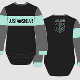 JS | Mint, Black & Charcoal "Eudunda" | Sweater