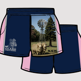 C.P.S Shorts - Pink & Blue