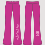 JS | Hot Pink Cotton Rich Bootcut Pants