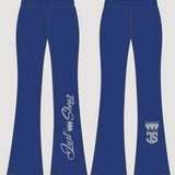 JS | Dark Blue Cotton Rich Bootcut Pants