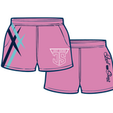 Flamingo Pink JS | Footy Style Shorts