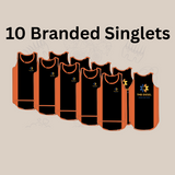10 Branded Singlets Bundle