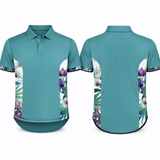 Teal Fern | Performance Polo Shirt