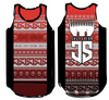 Maroon Ugly Christmas Singlet | JS Sports Performance Singlet