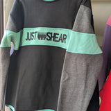 JS | Mint, Black & Charcoal "Eudunda" | Sweater