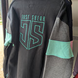 JS | Mint, Black & Charcoal "Eudunda" | Sweater