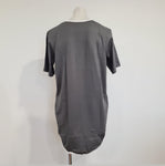 Black & Grey | Long Tail T-Shirt